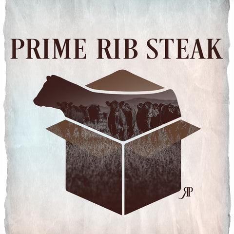 Prime Rib Steak Boxed Package